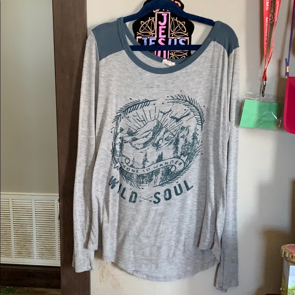 Grey blouse